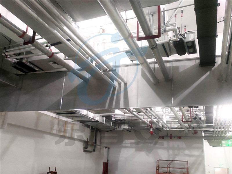 固定式穿管挡烟垂壁