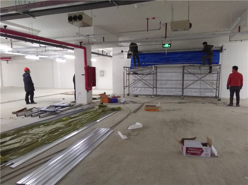 特级双轨双帘提升卷帘门