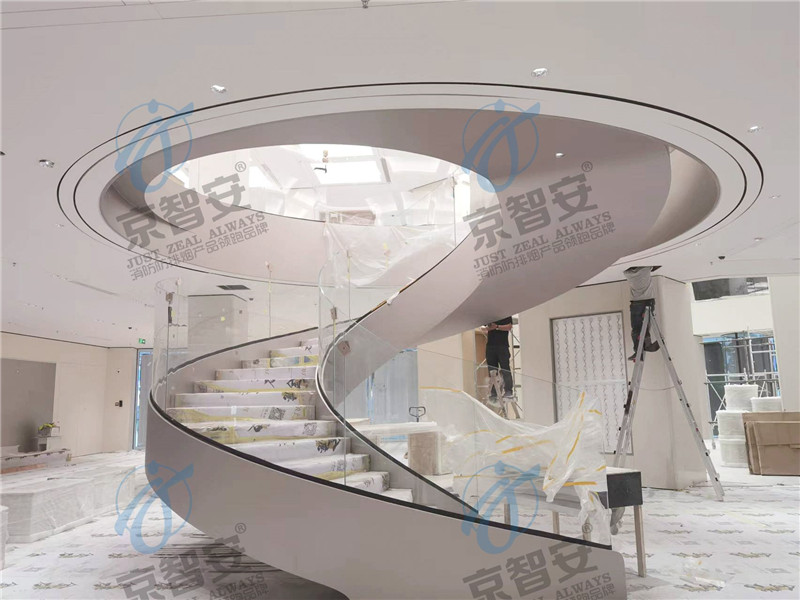 电动折叠提升圆形收口效果