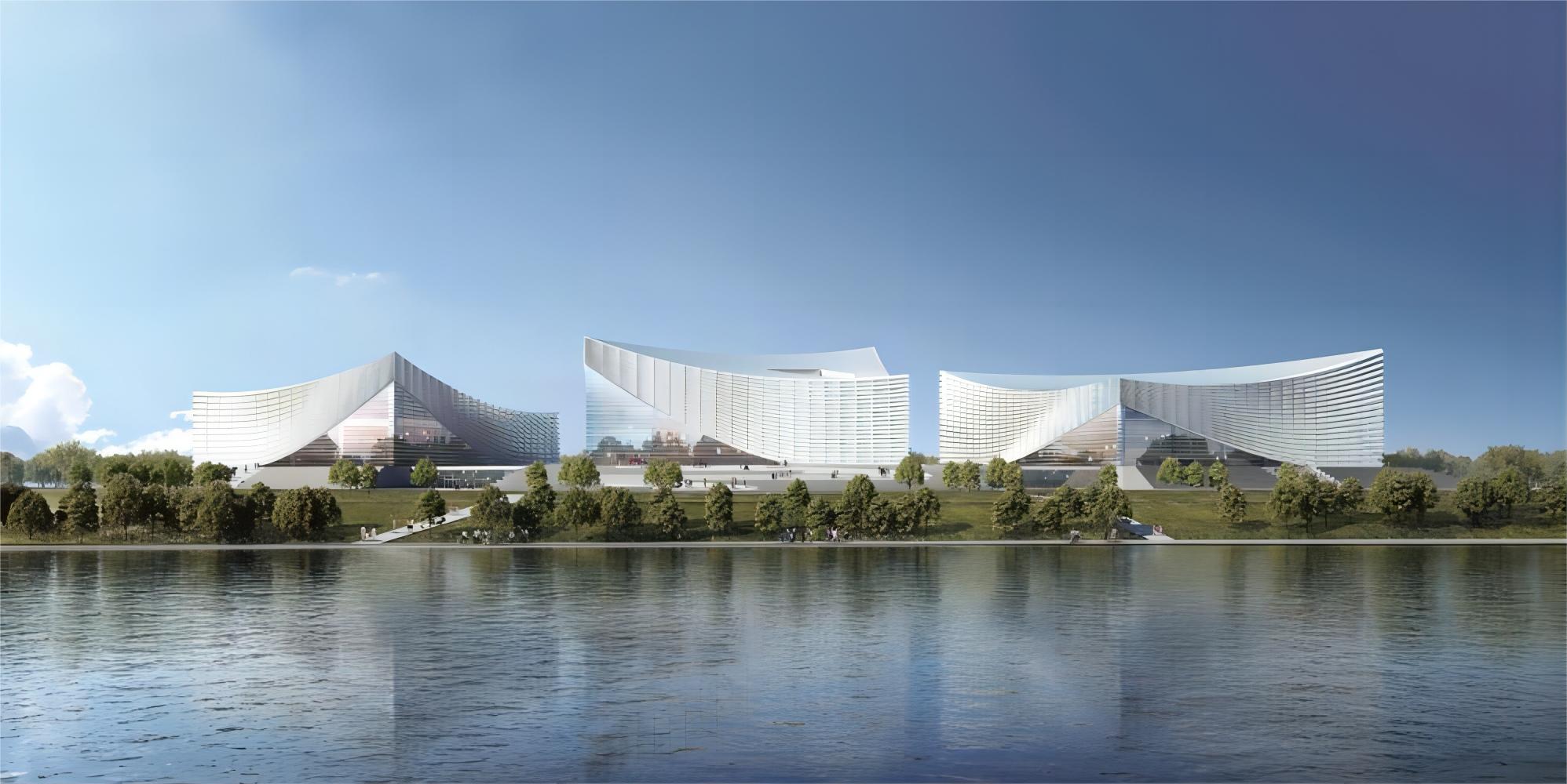 通州副中心三大设施(博物馆、剧院、图书馆)